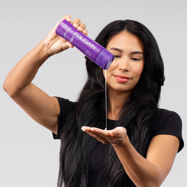 FOLIGAIN Triple Action Shampoo For Thinning Hair For Women with 2% Trioxidil - FOLIGAIN EUROPE