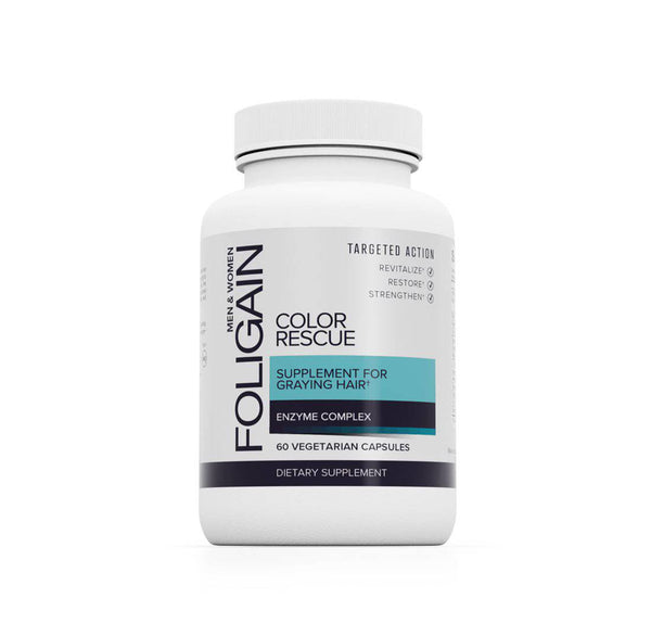 FOLIGAIN Color Rescue Supplement For Graying Hair - FOLIGAIN EU